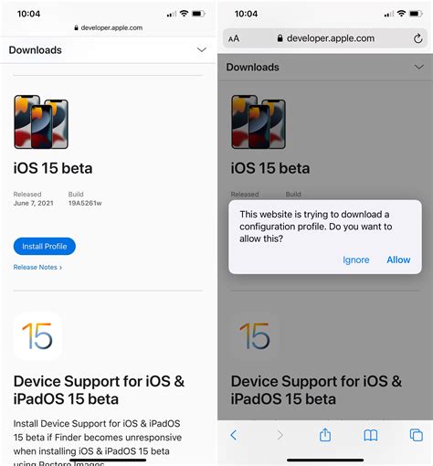 ios 15 beta profile download|What’s New in iOS 18.4 Beta 1 .